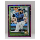 2025 Panini Donruss No.40 Junior Caminero /99