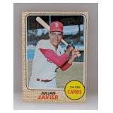 1968 Topps Baseball Julian Javier  25
