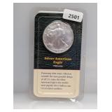 1999 1oz .999 Silver Eagle $1 Dollar