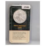 2000 1oz .999 Silver Eagle $1 Dollar