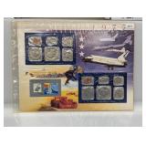 1977 US Mint Set & Postal Comm Page