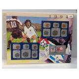 1994 US Mint Set & Postal Comm Page