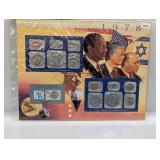 1978 US Mint Set & Postal Comm Page