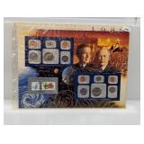 1989 US Mint Set & Postal Comm Page