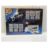 1975 US Mint Set & Postal Comm Page