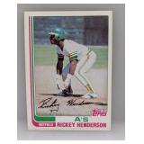1982 Topps Rickey Henderson 610