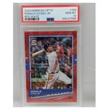 2020 Optic Ronald Acuna Jr Red Wave Prizm PSA 10
