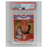 1984 Bruce Sutter Donruss DK Steel #13 PSA 8