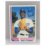 1982 Topps Dave Stewart RC #213
