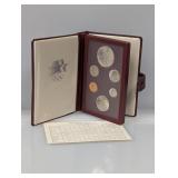1984 US Mint 90% Silv Olympic Prestige Set