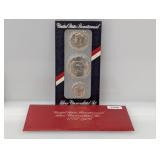 US Bicentennial Silv UNC Set