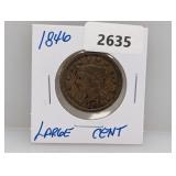 1846 Large One Cent