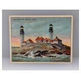 1910 Hassan Cigarettes Matinicus Rock Light Crease