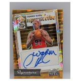 1/1 2024 Leaf Metal Sign Series Dennis Rodman Auto