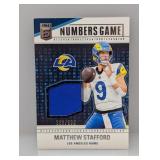 2024 Elite Matthew Stafford Game Used SP 386/500