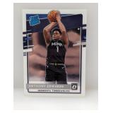 2020-21 Anthony Edwards Optic Rated Rookie RC