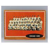 1962 Topps Baseball Chicago Cubs Team Hi # Indent