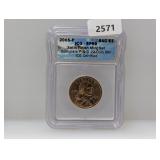 ICG 2005-P SP69 Satin Sac $1 Dollar