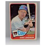 1965 Topps Baseball Don Landrum HN Creases/Corners
