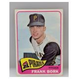1965 Topps Frank Bork HN 592 Creases/Surface/Edges