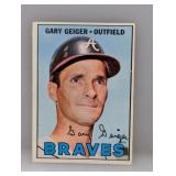 1967 Topps Baseball Gary Geiger Hi # Edges/Stain