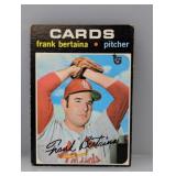 1971 Topps Baseball 75th Ann Bertaina Edges/Crease