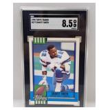 1990 Topps Traded Rookie #27T Emmitt Smith SGC 8.5