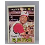 1967 Topps Baseball Vada Pinson Hi # 550
