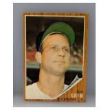 1962 Topps Baseball Bob Grim Hi # 564 Print Line
