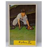 1954 Bowman Nellie Fox #6 HOF Corners/Stain