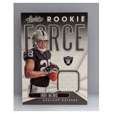 2019 Absolute Josh Jacobs Rookie Game Used #18