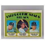 1972 Topps Baseball Carlton Fisk RC HOF Red Sox