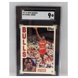 1992-93 Topps Archives #52 Michael Jordan SGC 9 MT