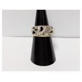 .925 Sterl Mythic Dragon Ring Sz 6.5