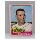 1965 Topps Baseball Ossie Virgil Hi # 571