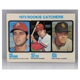 1973 Topps Rookie Catchers Boone/Jutze/Ivie Edges
