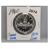 1960 80% Silv Canada $1 Dollar