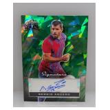 1/1 2024 Leaf Metal Sign Series Sergio Aguero Auto
