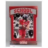 2017 Contenders Patrick Mahomes RC School Colors