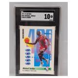 1991-92 Skybox #307 Michael Jordan SGC 10 GM