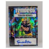 3/7 2025 Leaf Mendoza Auto Tempest Cracked Ice