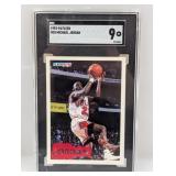 1993-94 Michael Jordan Fleer #28 SGC 9 Case Crack