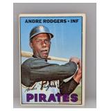1967 Topps Baseball Andre Rodgers Hi # 554 Edges