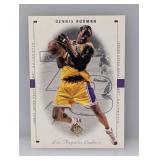 1998 SP Authentic Dennis Rodman #45 HOF