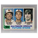 1982 Topps Cal Ripen Jr RC & Bonner & Schneider 21