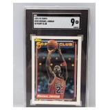 1992-93 Topps 50 Point Club Michael Jordan SGC 9
