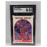 1989-90 NBA Hoops #200 Michael Jordan SGC 8.5