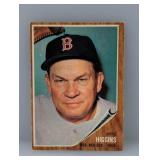 1962 Topps Baseball Mike Higgins Hi# Edges/Surface