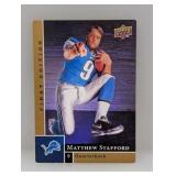 2009 Upper Deck Matthew Stafford Rookie #180