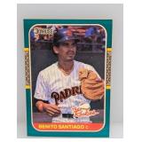 1987 Donruss Benito Santiago RC 44